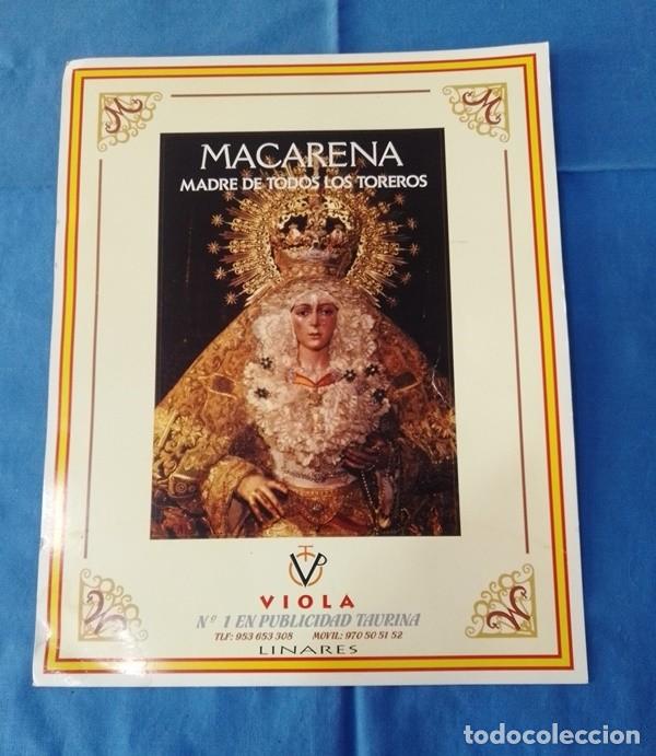 Coleccionismo: Lamina Virgen de la Macarena - Foto 1
