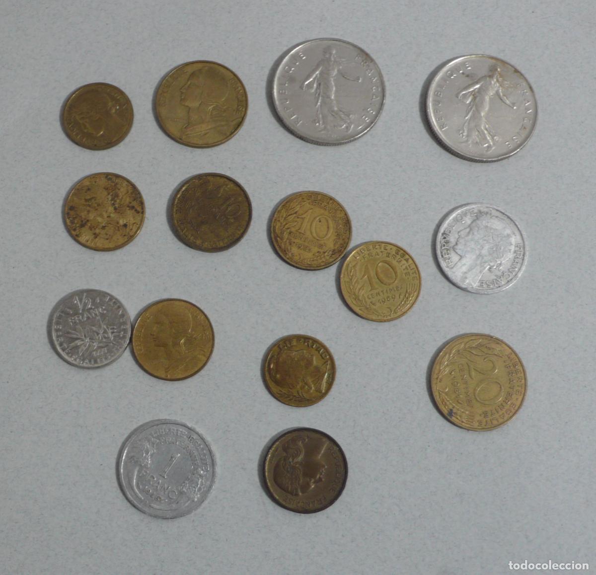 Coleccionismo: LOTE DE MONEDAS FRANCESAS - Foto 1