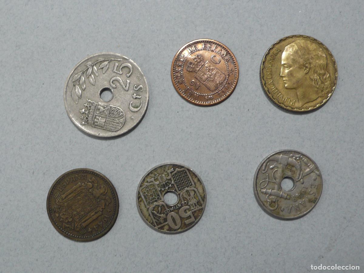 Coleccionismo: LOTE DE MONEDAS ESPA&Ntilde;OLAS - Foto 1