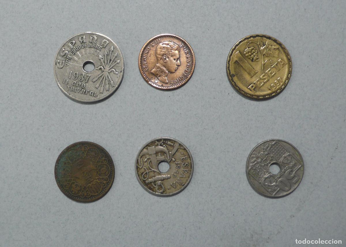 Coleccionismo: LOTE DE MONEDAS ESPA&Ntilde;OLAS - Foto 2