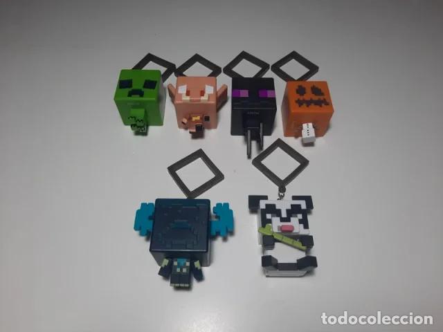 Coleccionismo: Lote Backpack Buddies Minecraft - Foto 1