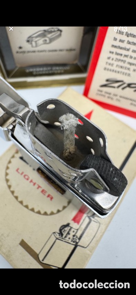 Coleccionismo: Encendedor &ldquo;ZIPPO &ldquo; a&ntilde;o 1965 - Foto 6