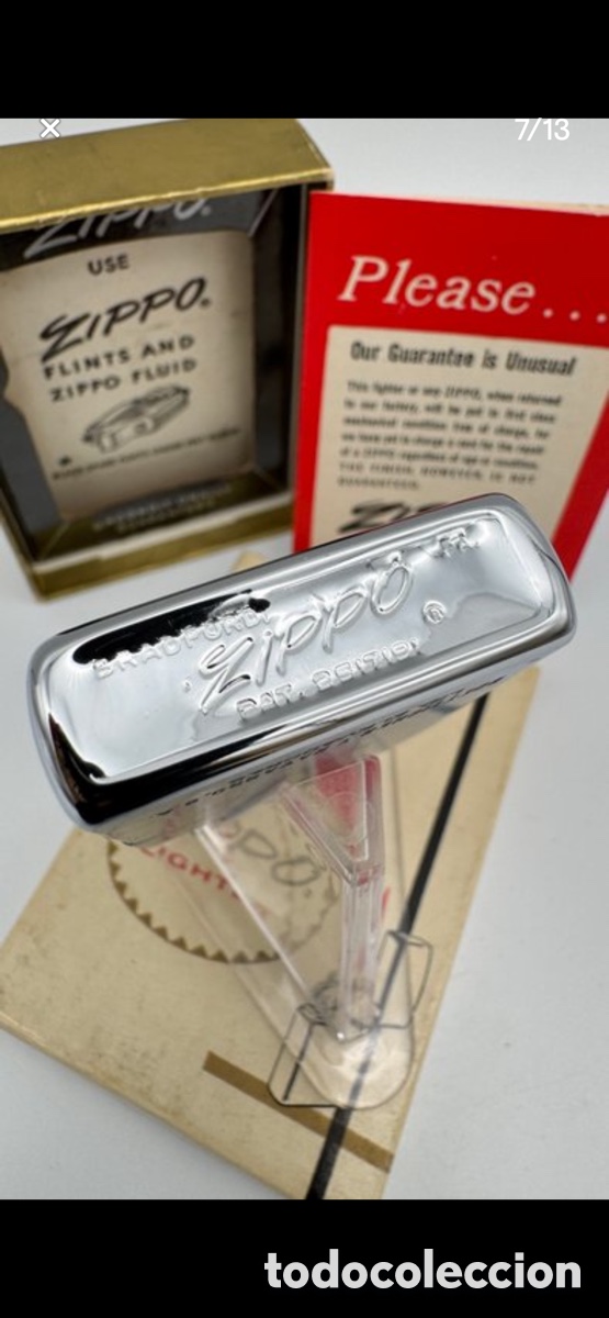 Coleccionismo: Encendedor &ldquo;ZIPPO &ldquo; a&ntilde;o 1965 - Foto 7