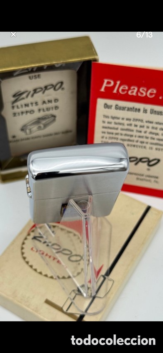 Coleccionismo: Encendedor &ldquo;ZIPPO &ldquo; a&ntilde;o 1965 - Foto 8