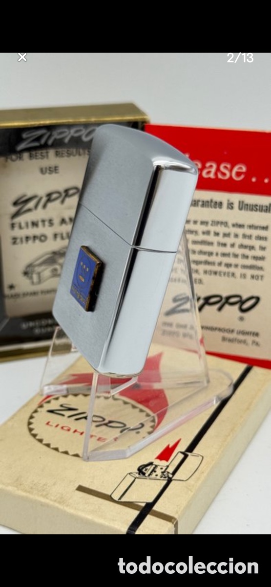 Coleccionismo: Encendedor &ldquo;ZIPPO &ldquo; a&ntilde;o 1965 - Foto 12