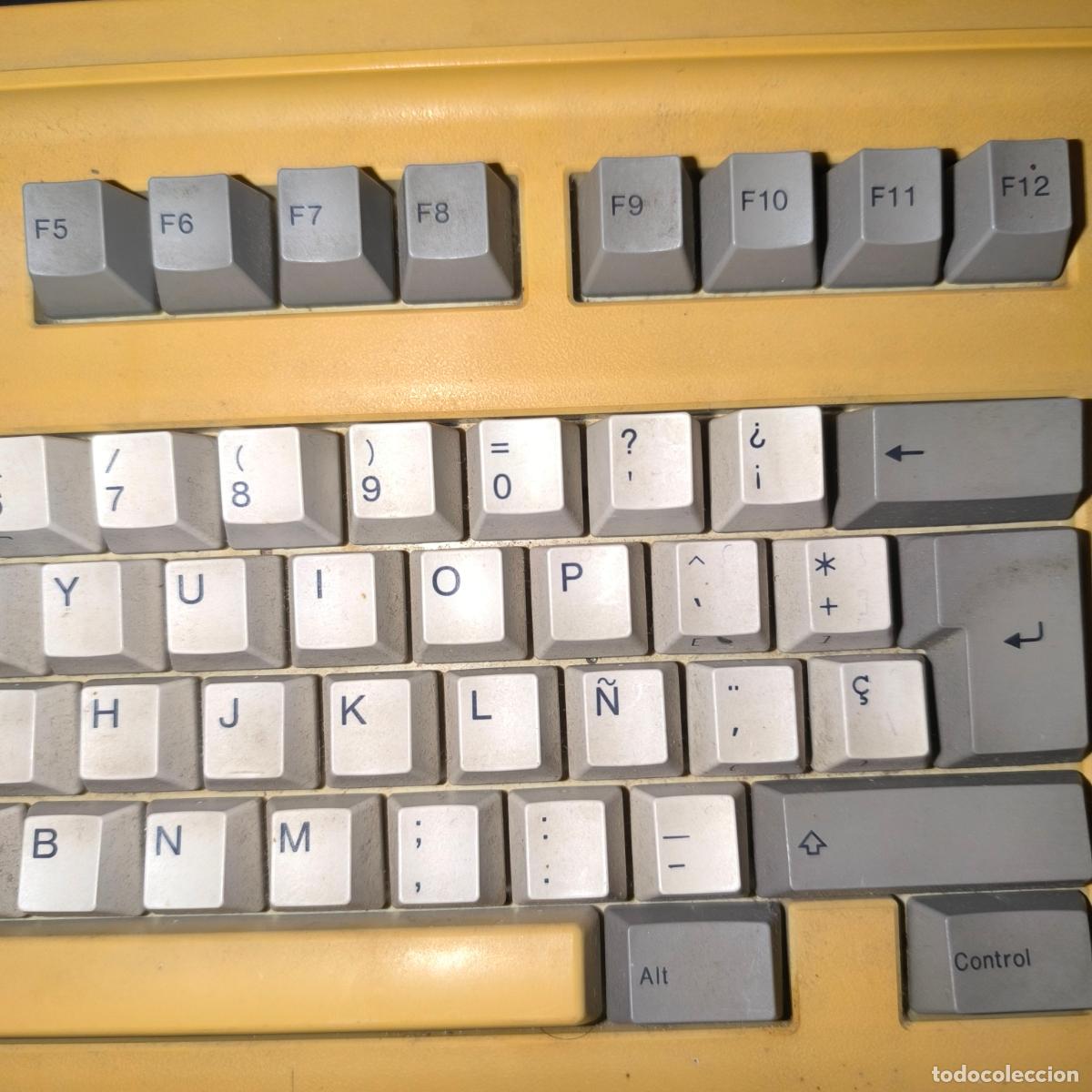 Coleccionismo: teclado mec&aacute;nico sanyo 1987 - Foto 4