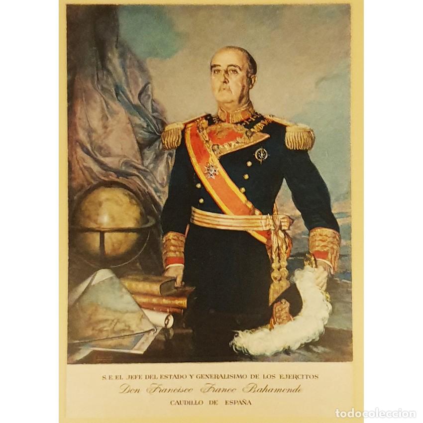 Coleccionismo: CUADRO FRANCISCO FRANCO - Foto 2