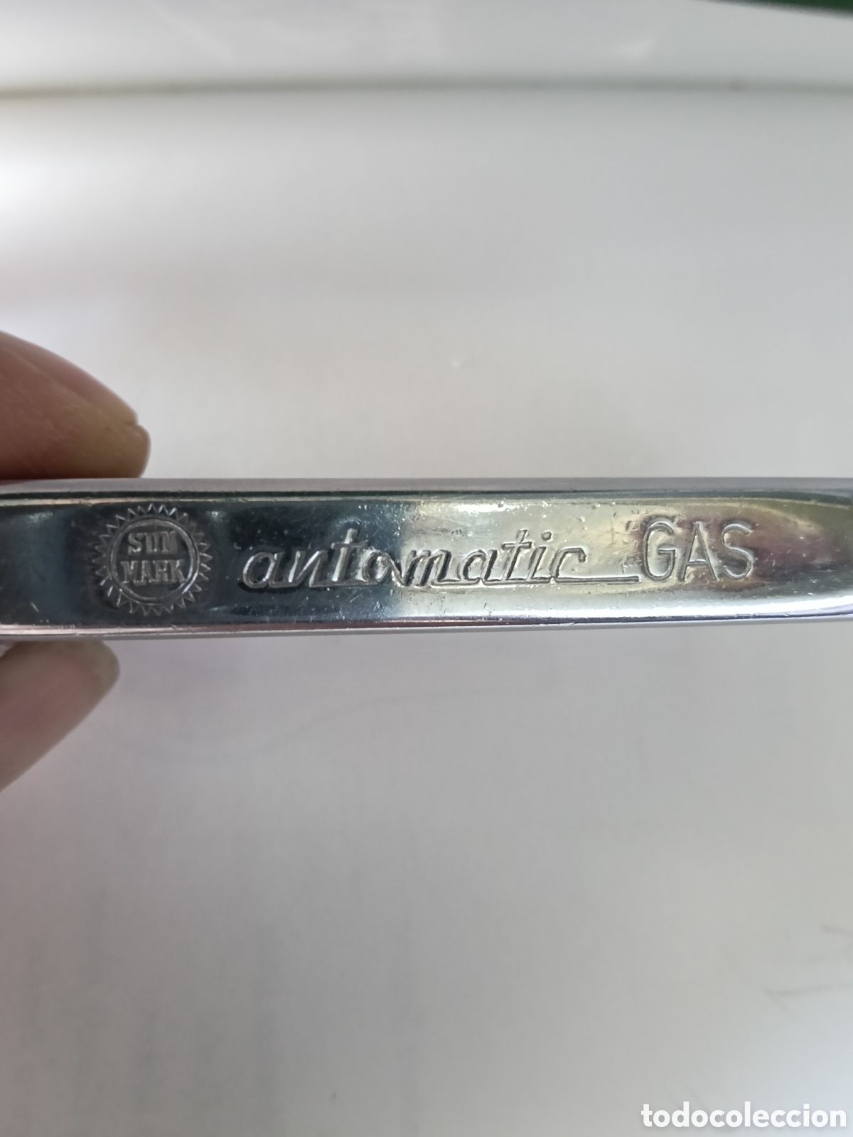 Coleccionismo: Antiguo mechero de gas AUTOMATIC. - Foto 3