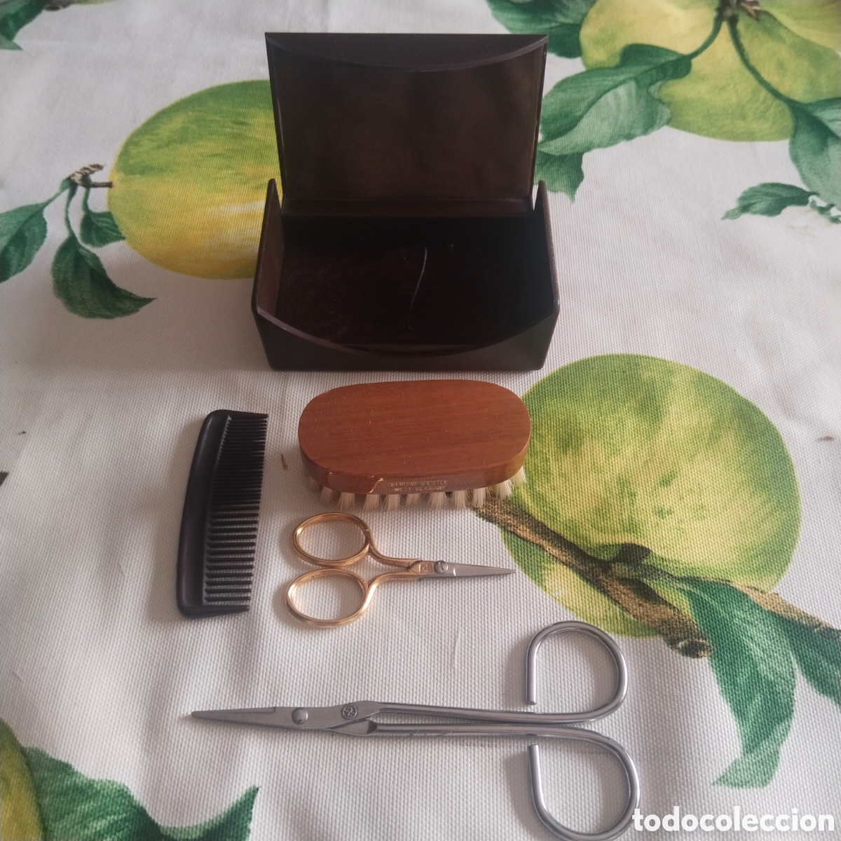 Coleccionismo: 2Peines aseo bigote vintage - Foto 12