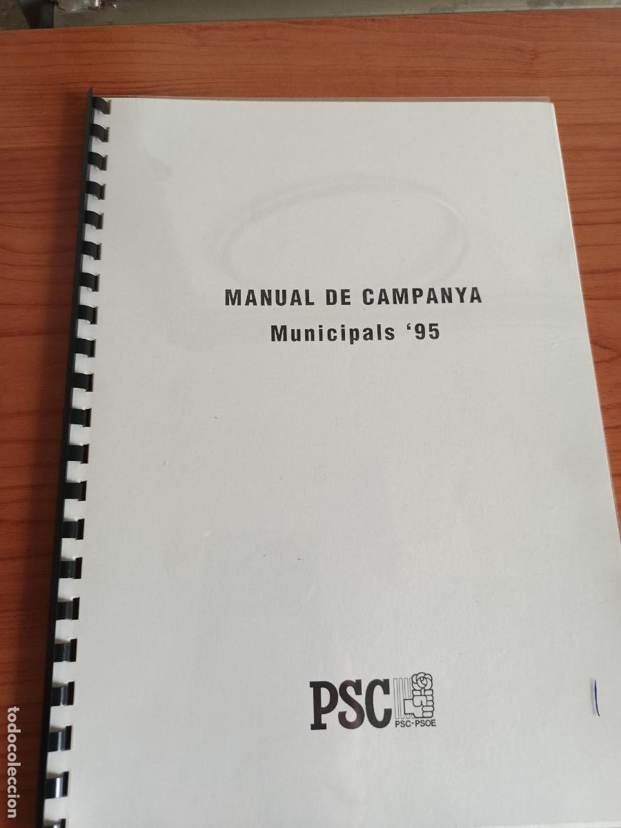Coleccionismo: PSC Manual de campa&ntilde;a 1995 RC - Foto 1