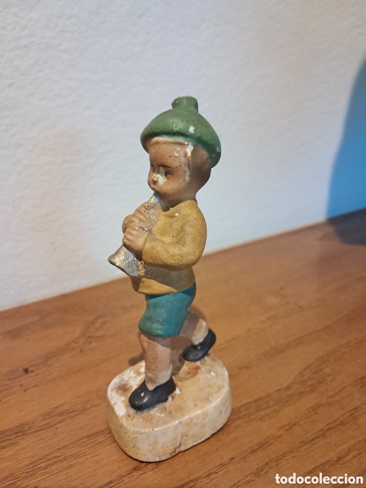 Coleccionismo: Figura nen tocant la trompeta - Foto 5