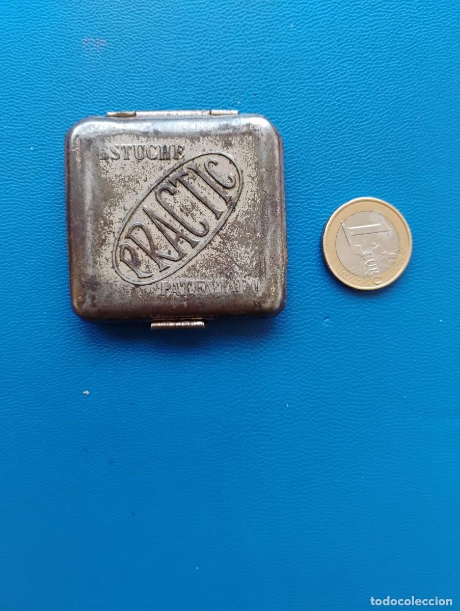 Coleccionismo: FUNDA METALICA PARA PAPEL DE FUMAR - PRACTIC - Foto 2