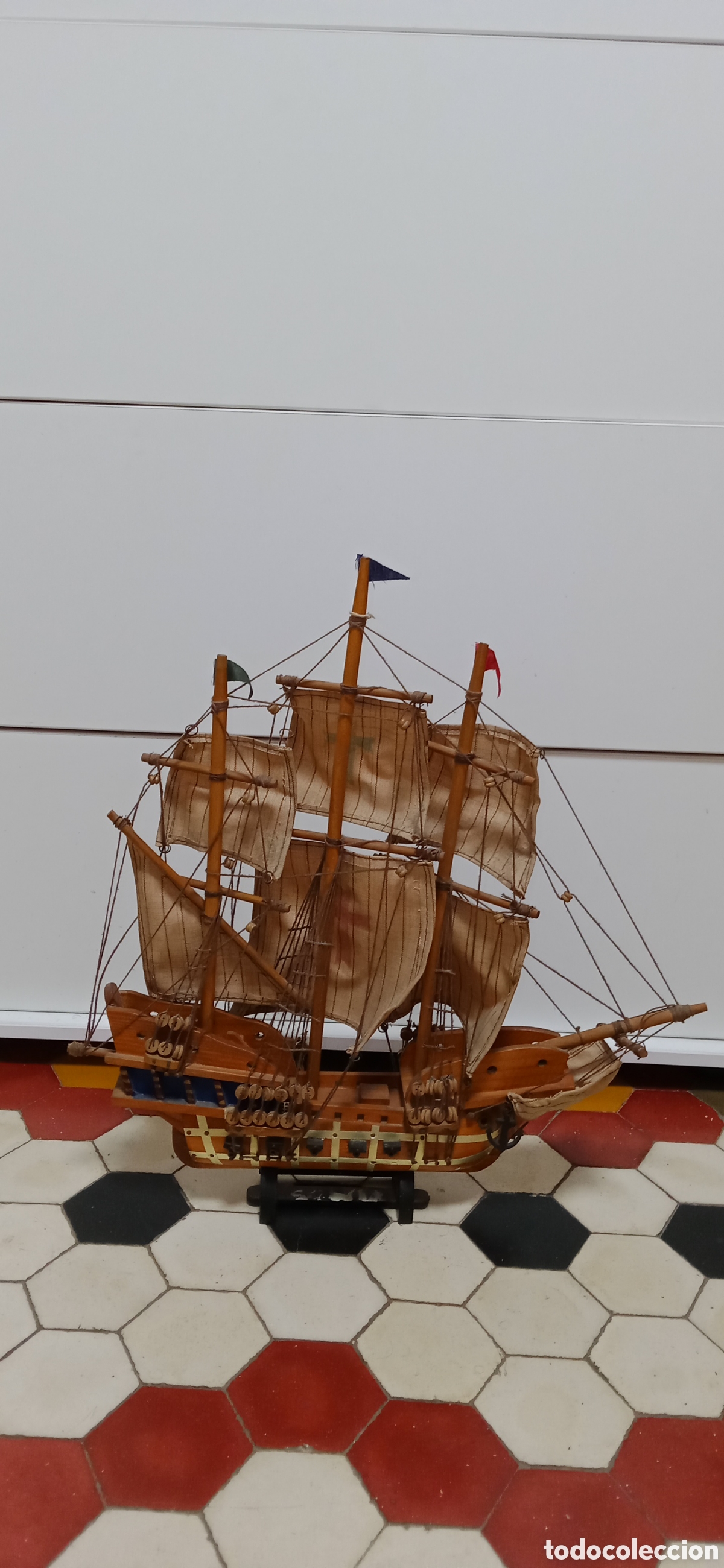 Coleccionismo: Barco de Crist&oacute;bal Col&oacute;n - Foto 3