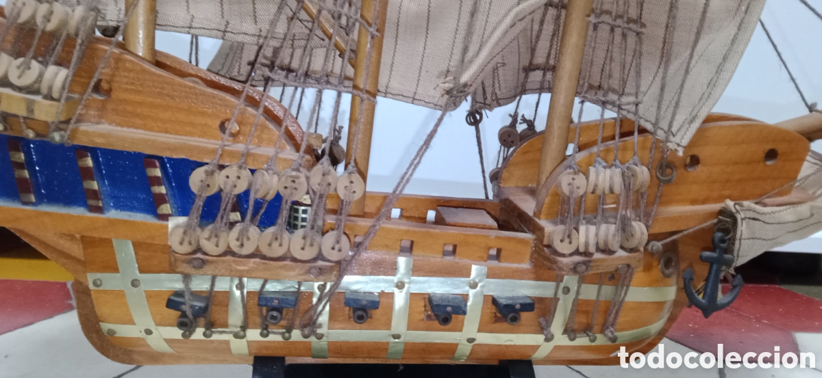 Coleccionismo: Barco de Crist&oacute;bal Col&oacute;n - Foto 4