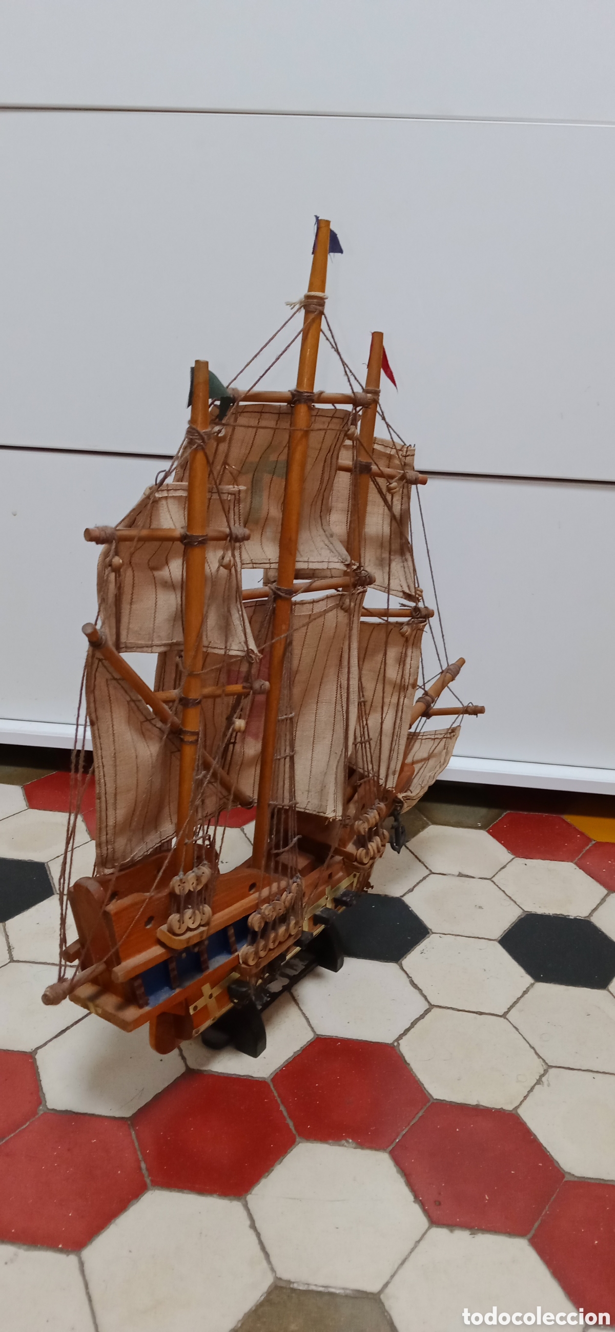 Coleccionismo: Barco de Crist&oacute;bal Col&oacute;n - Foto 7