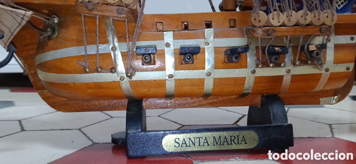 Coleccionismo: Barco de Crist&oacute;bal Col&oacute;n - Foto 9