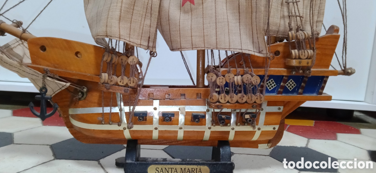 Coleccionismo: Barco de Crist&oacute;bal Col&oacute;n - Foto 12