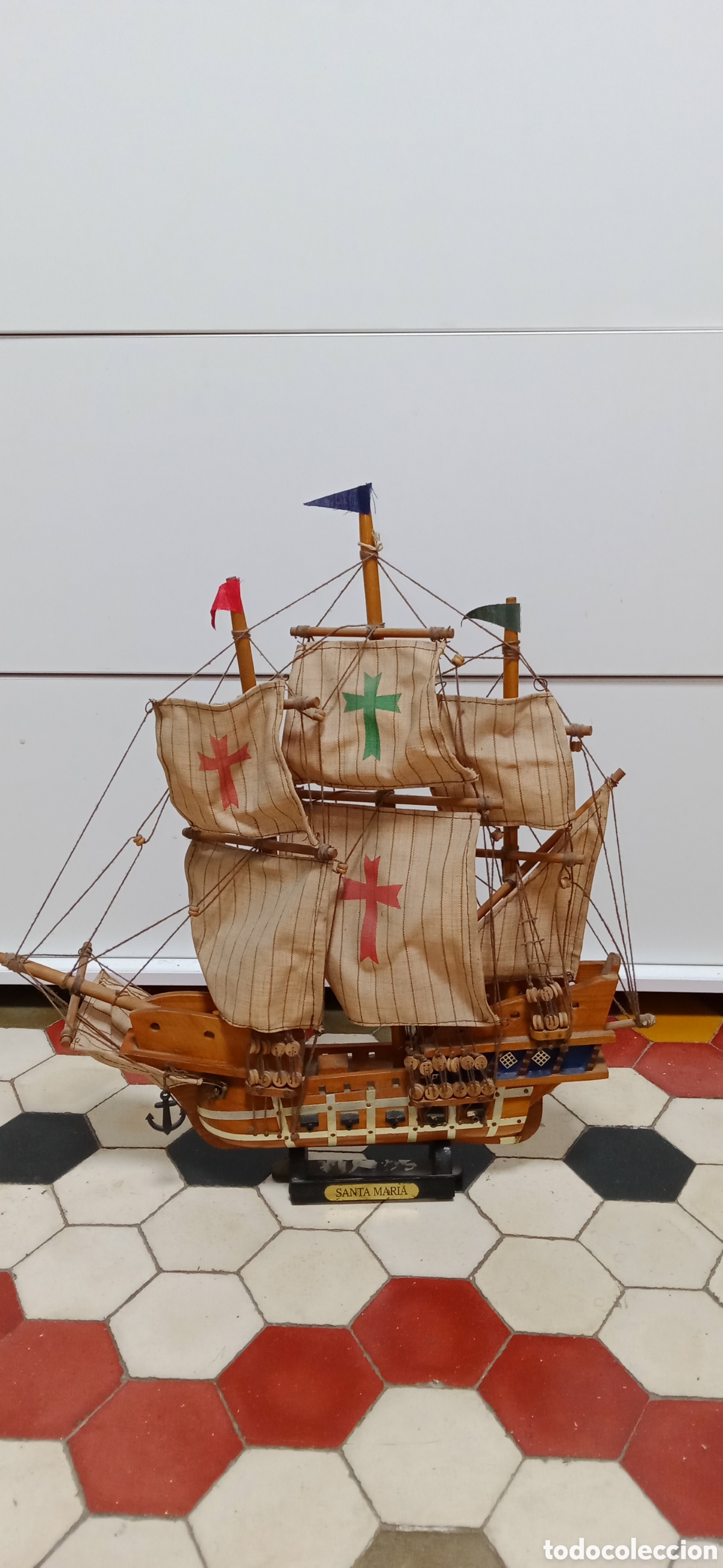 Coleccionismo: Barco de Crist&oacute;bal Col&oacute;n - Foto 1