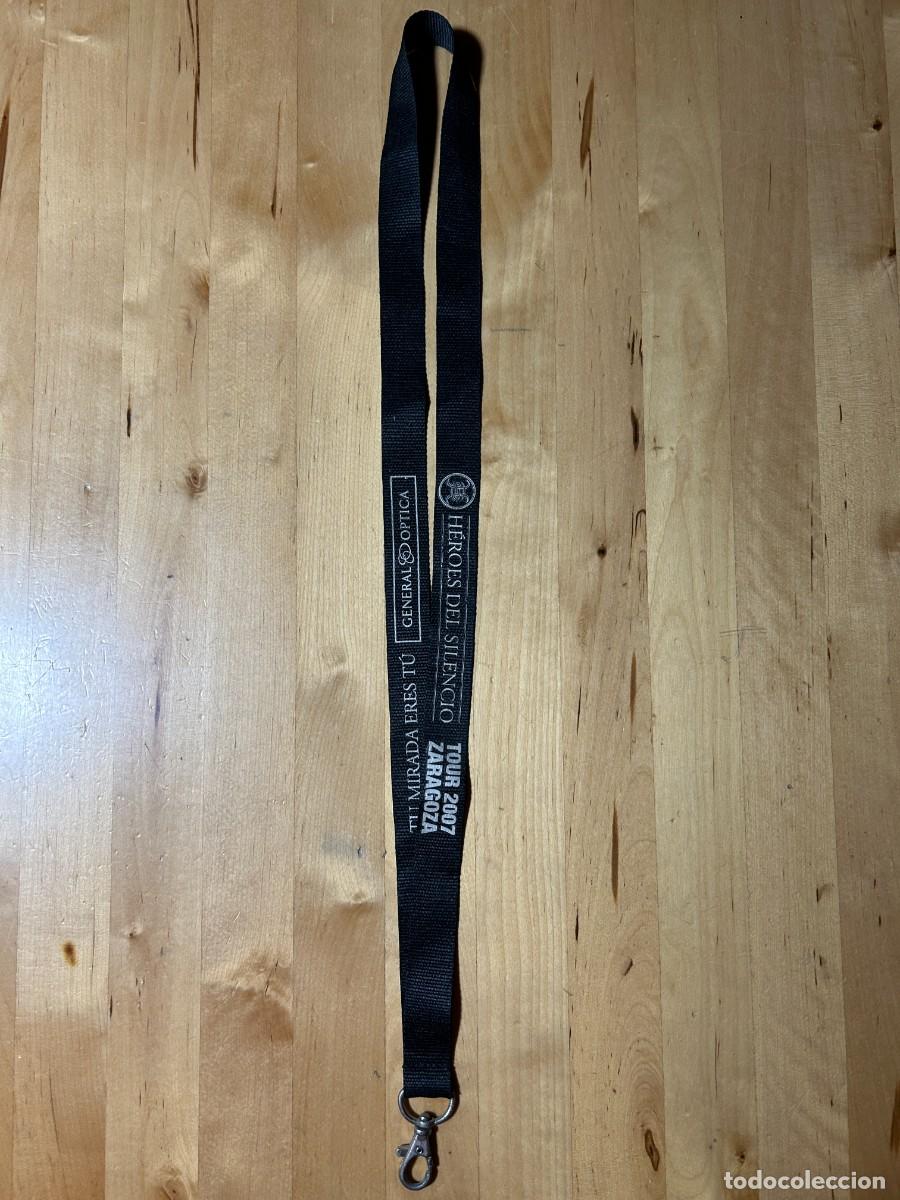 Coleccionismo: Lanyard H&eacute;roes del Silencio 2007 - Foto 1