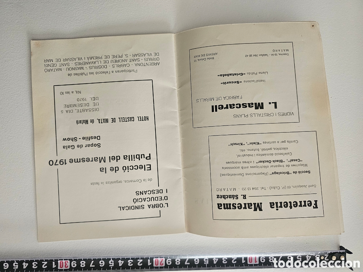 Coleccionismo: Librito Elecci&oacute; de la Pubilla del Maresme de 1970 - Foto 5