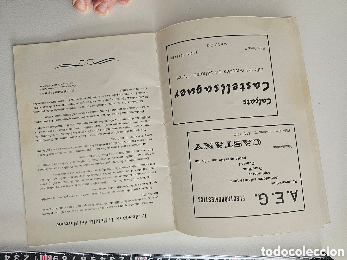 Coleccionismo: Librito Elecci&oacute; de la Pubilla del Maresme de 1970 - Foto 6