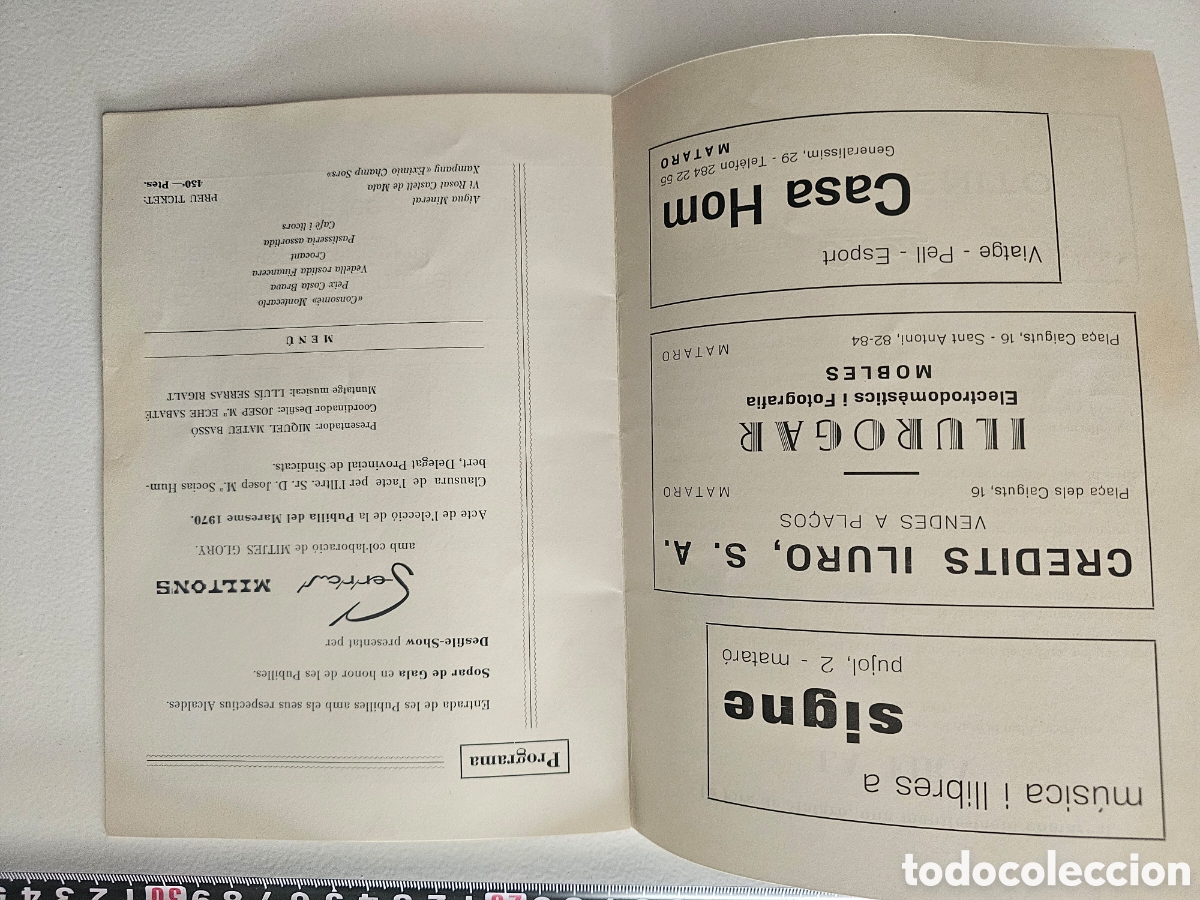 Coleccionismo: Librito Elecci&oacute; de la Pubilla del Maresme de 1970 - Foto 8