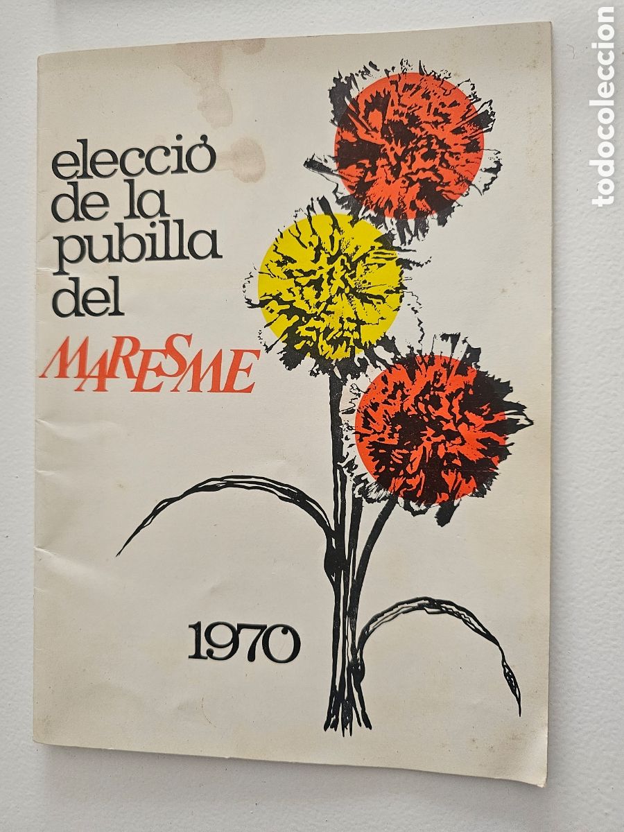 Coleccionismo: Librito Elecci&oacute; de la Pubilla del Maresme de 1970 - Foto 1