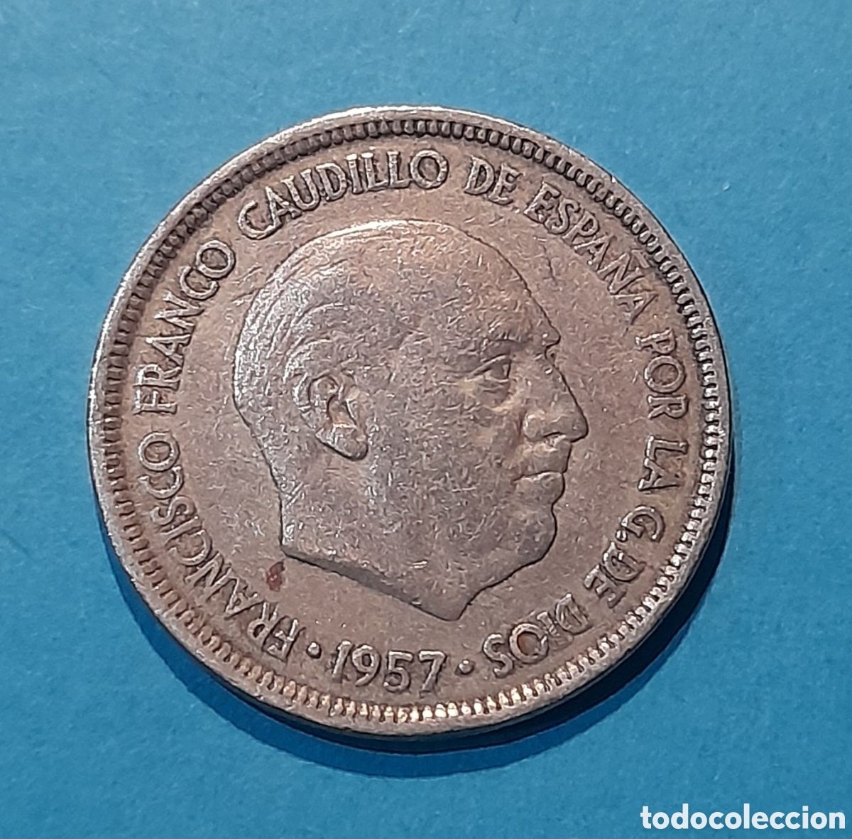 Coleccionismo: 5 Pesetas 1957 *60 . M&aacute;s Monedas en mi perfil.
