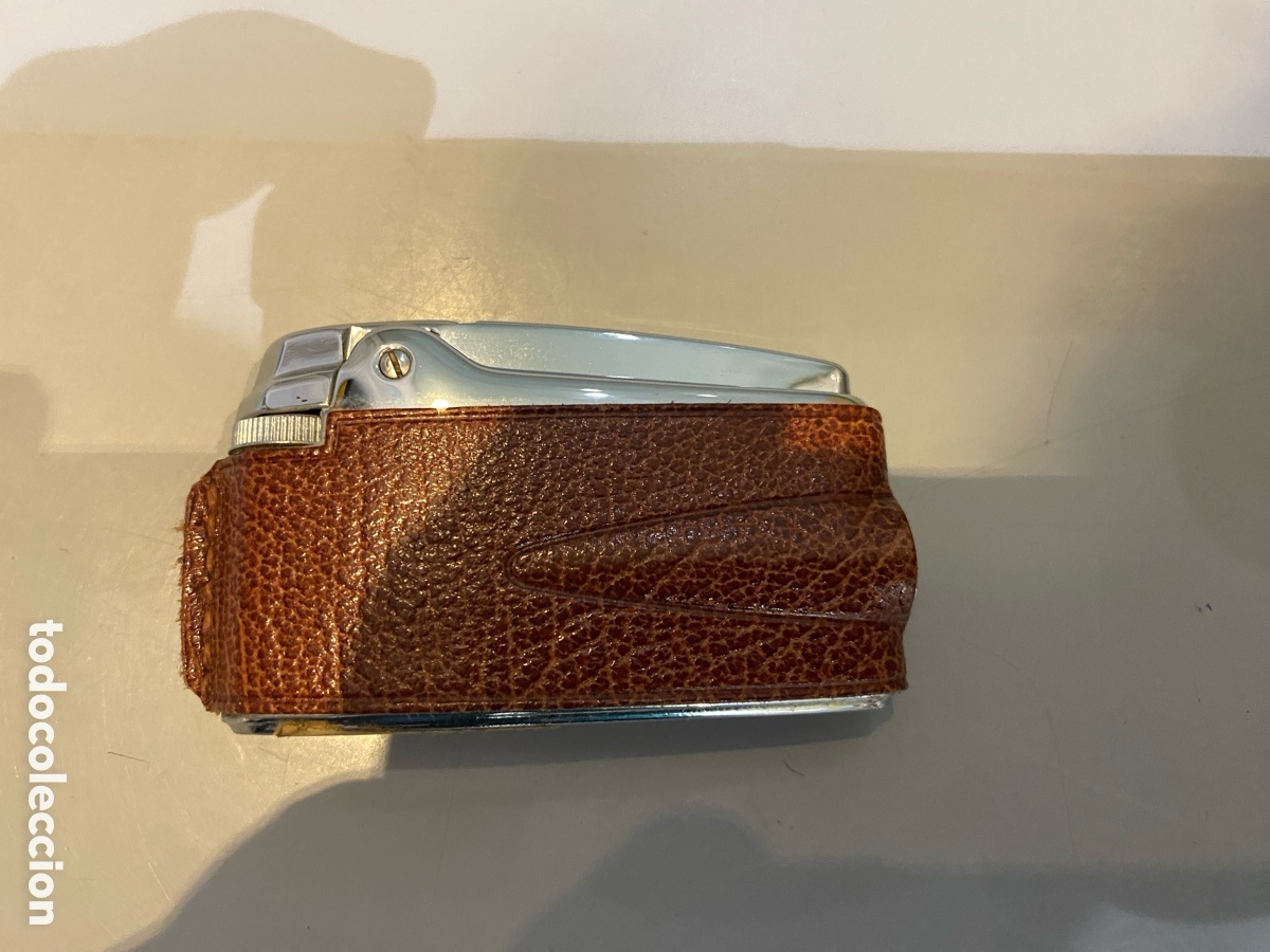 Coleccionismo: Ronson premier varaflame leather - Foto 2