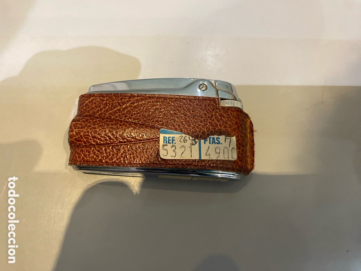 Coleccionismo: Ronson premier varaflame leather - Foto 3