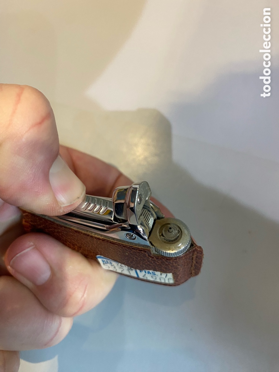 Coleccionismo: Ronson premier varaflame leather - Foto 5