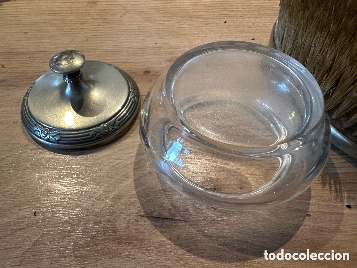 Coleccionismo: Juego de tocador metal. - Foto 9