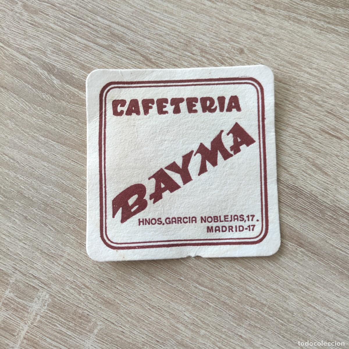 Coleccionismo: POSAVASOS - MADRID - BAYMA - CAFETERIA - Foto 1