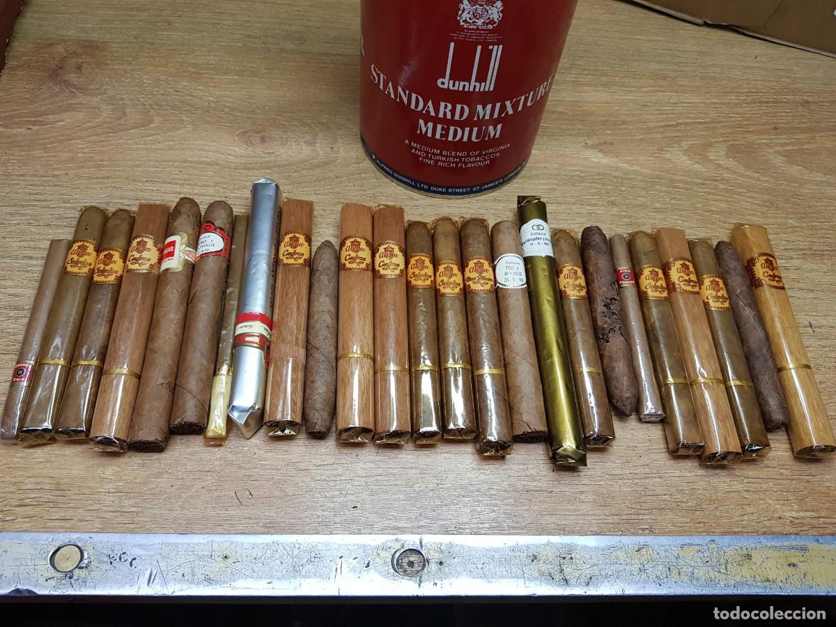 Coleccionismo: ENVASE DUNHILL-CON 25 ABANOS - Foto 3