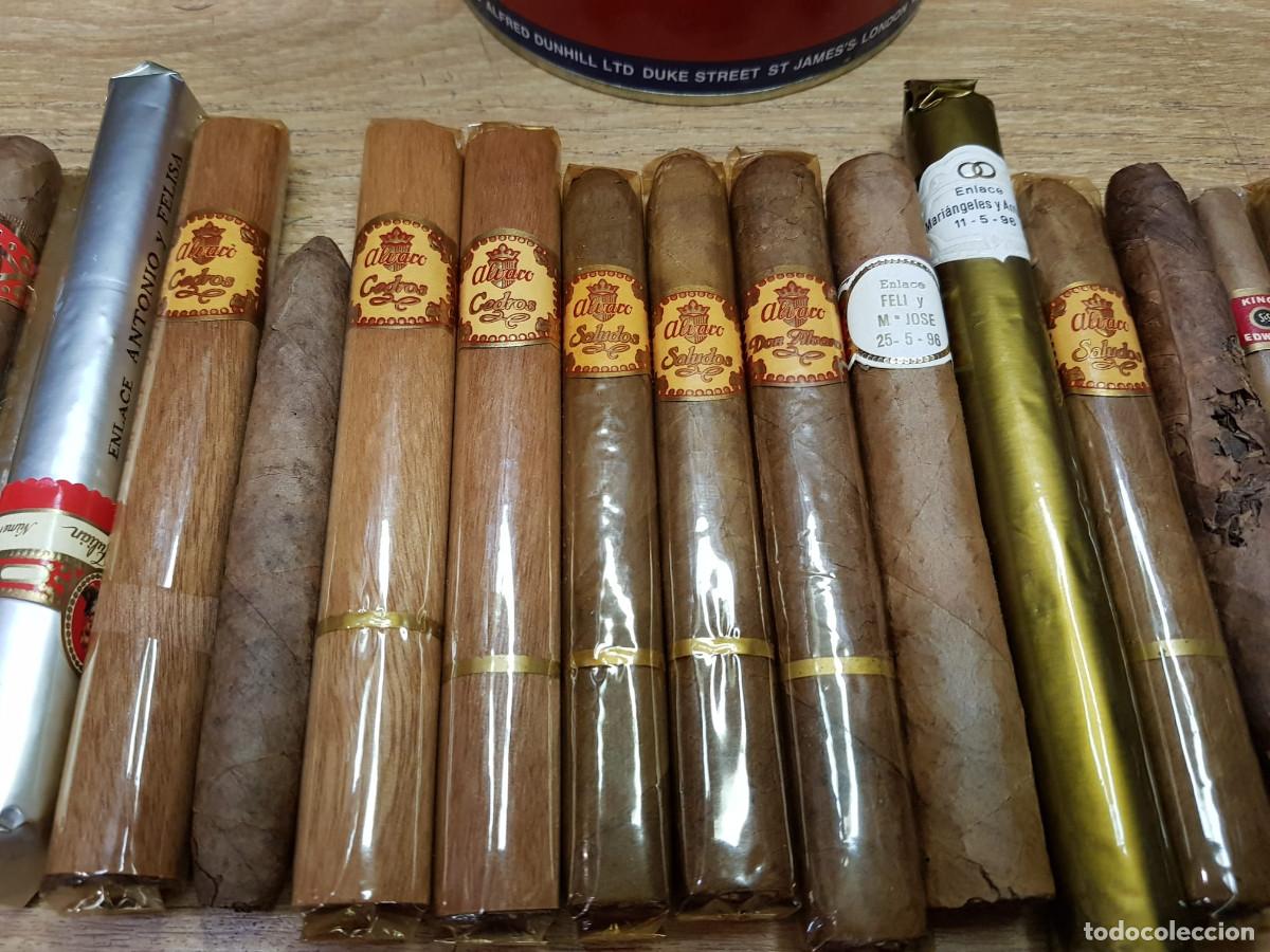 Coleccionismo: ENVASE DUNHILL-CON 25 ABANOS - Foto 5