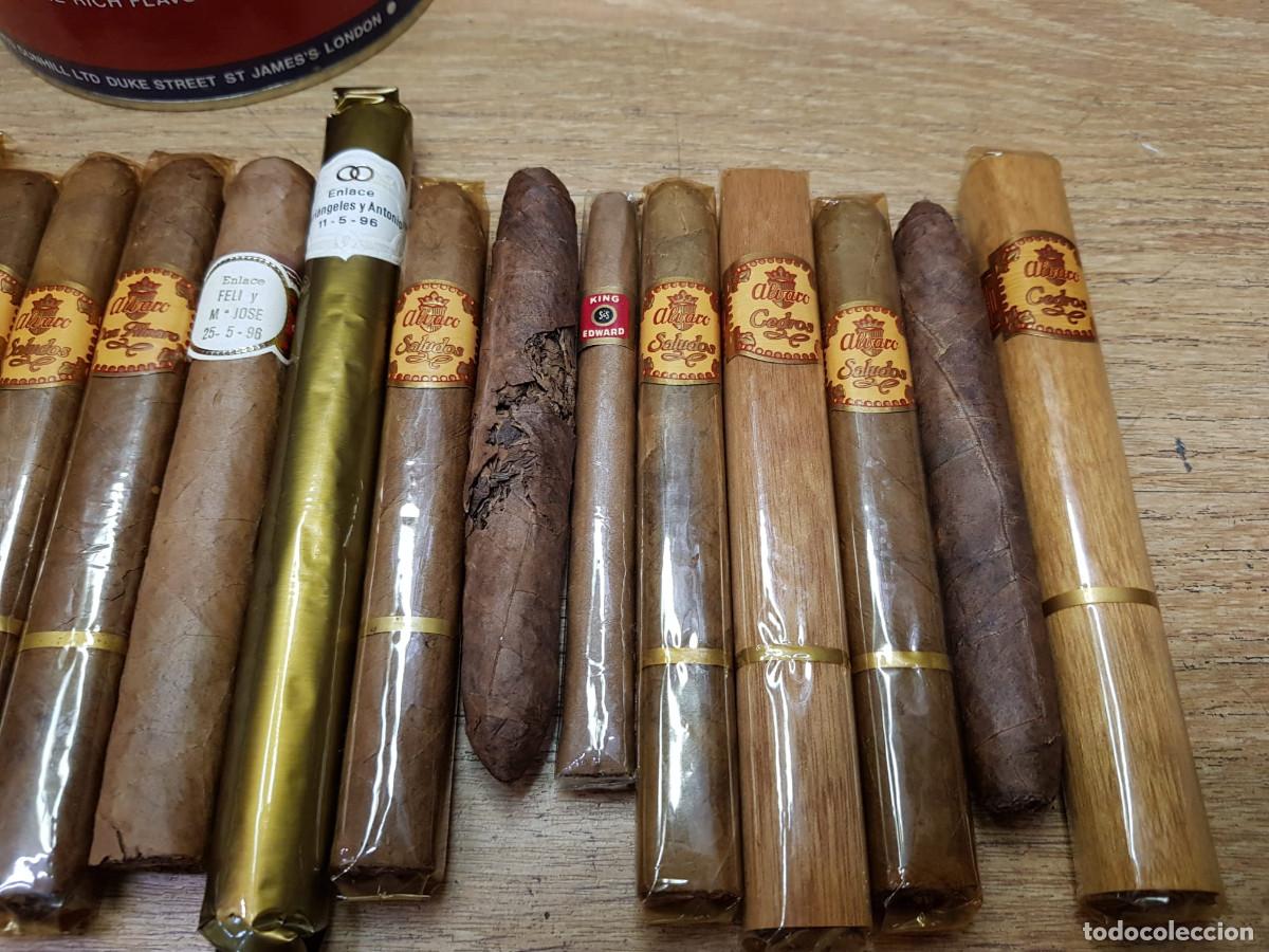 Coleccionismo: ENVASE DUNHILL-CON 25 ABANOS - Foto 6