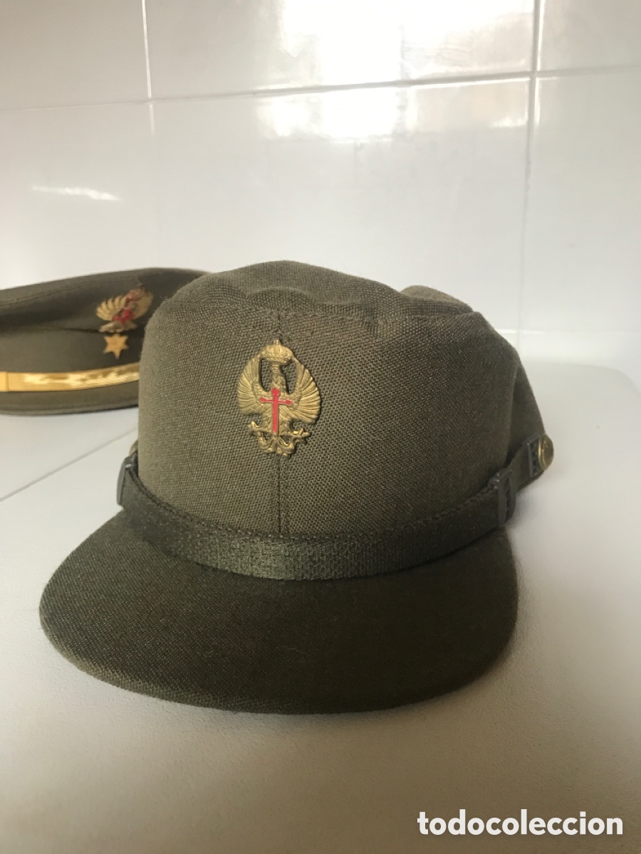 Coleccionismo: 2 gorras militares ejercito espa&ntilde;ol - Foto 5