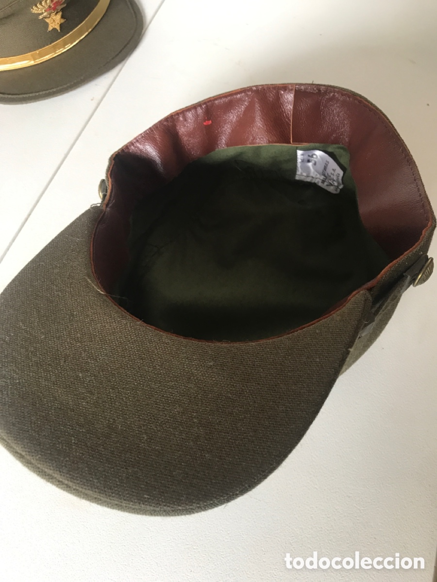 Coleccionismo: 2 gorras militares ejercito espa&ntilde;ol - Foto 7
