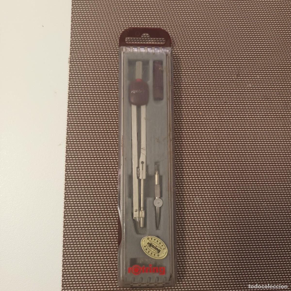 Coleccionismo: COMP&Aacute;S MARCA ROTRING ANTIGUO - Foto 1