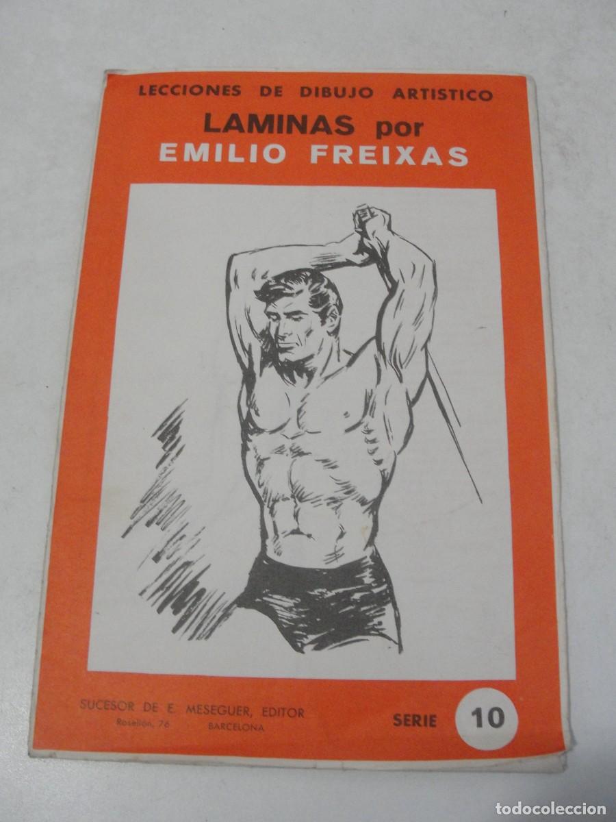 Coleccionismo: LAMINAS dibujo EMILIO FREIXAS a&ntilde;o 1964 sin usar y en buen estado