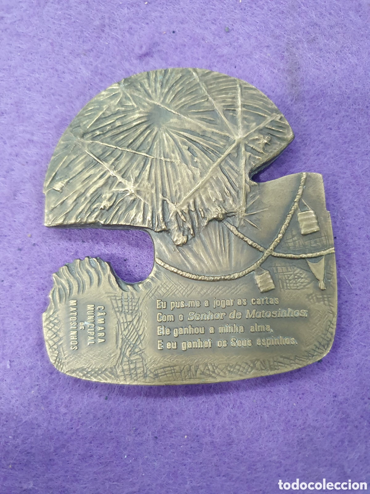 Coleccionismo: Medalla bronce Matosinhos. (L122) - Foto 2