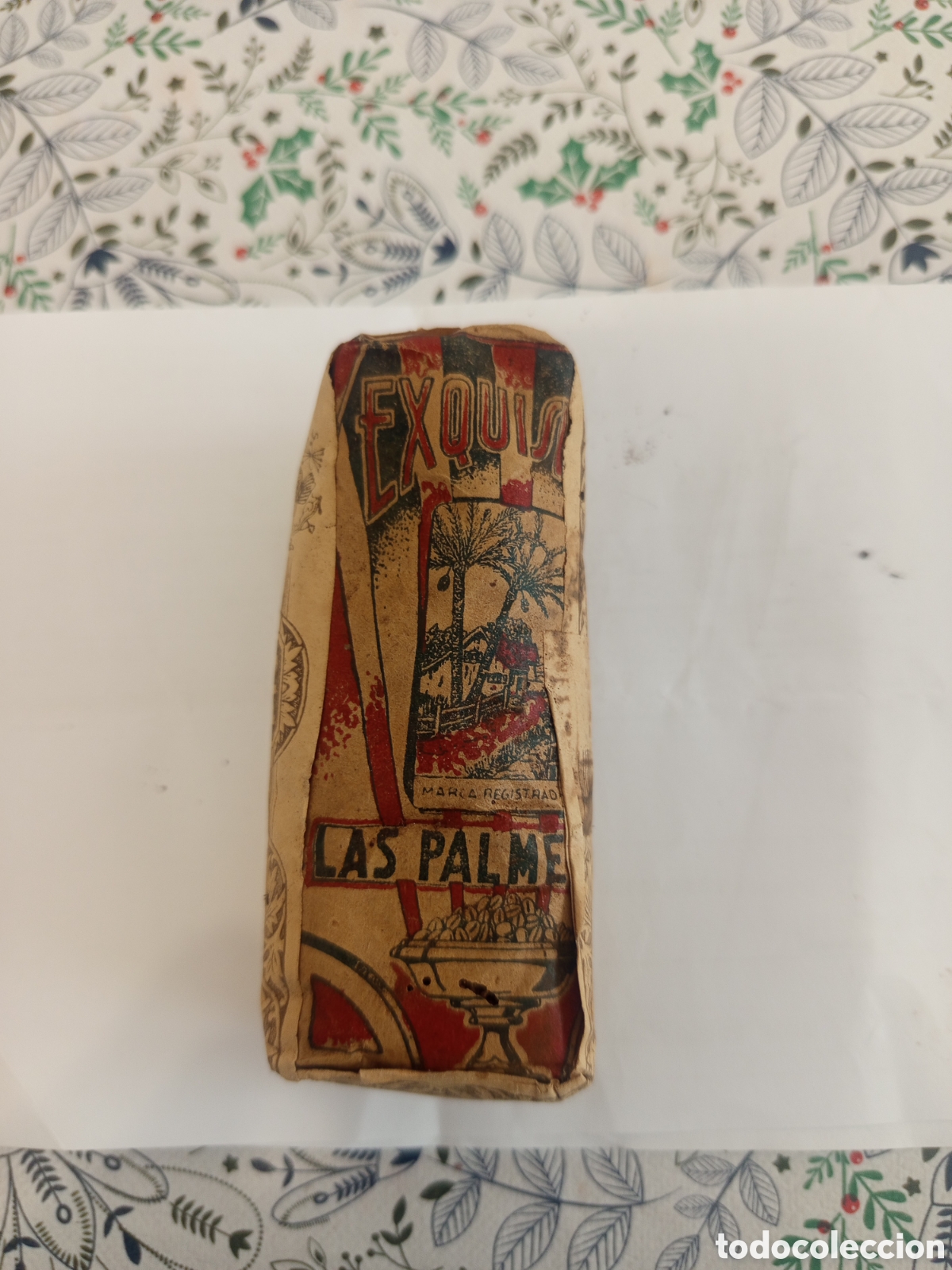 Collectionnisme: Paquete de tabaco antiguo &eacute;poca de franco