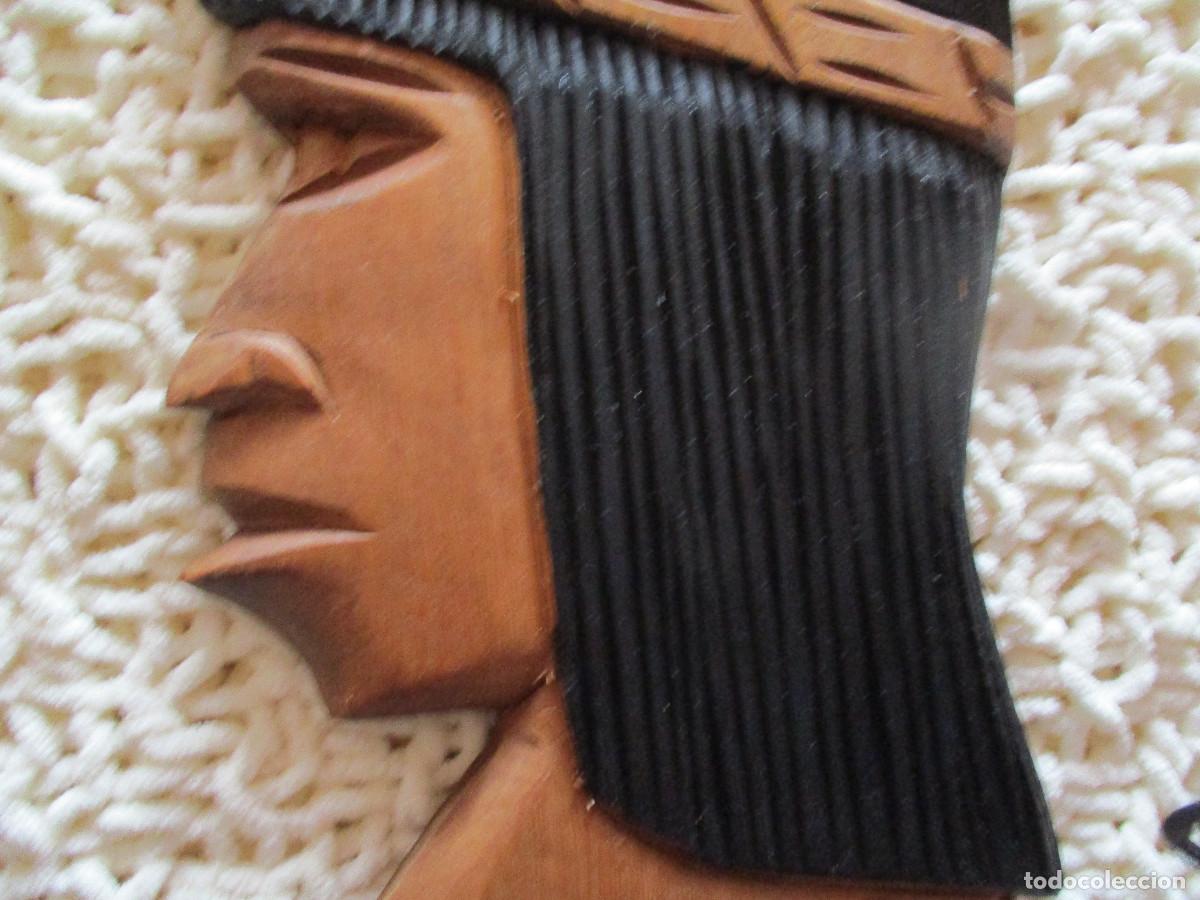 Coleccionismo: FIGURA INDIGENA hecho de madera - Foto 3