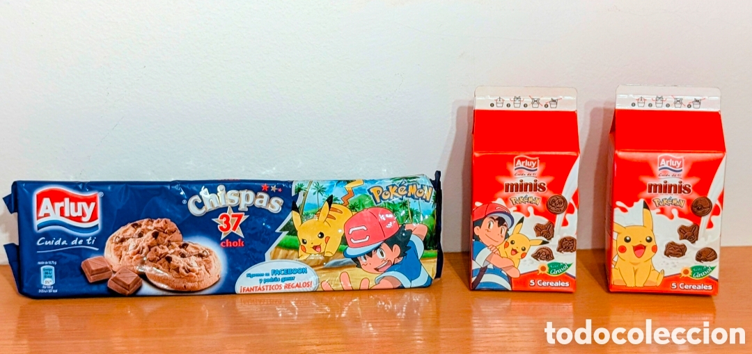 Coleccionismo: Pok&eacute;mon sin abrir. Chispas. Arluy. Ash. Pikachu. Nintendo - Foto 1