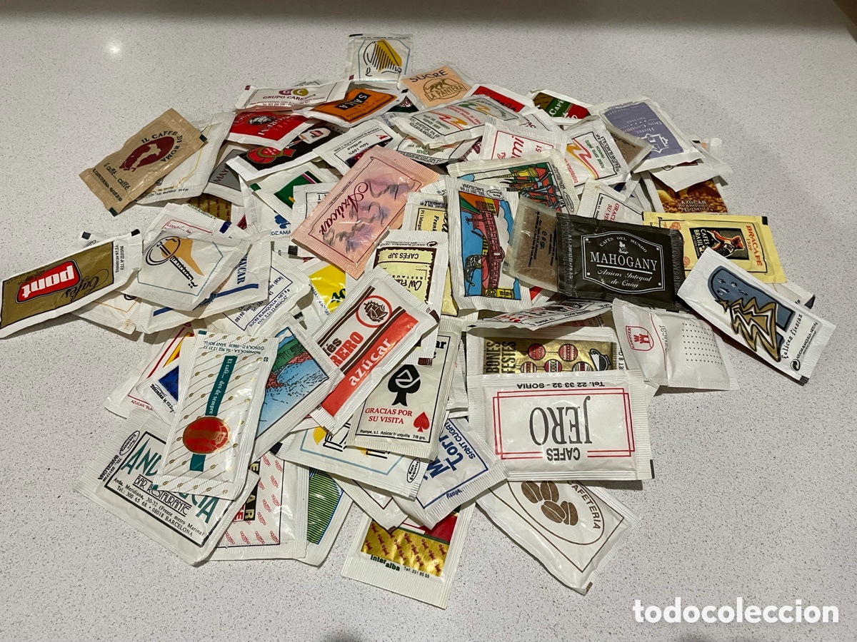 Coleccionismo: Lote de 113 sobres de az&uacute;car - Foto 3