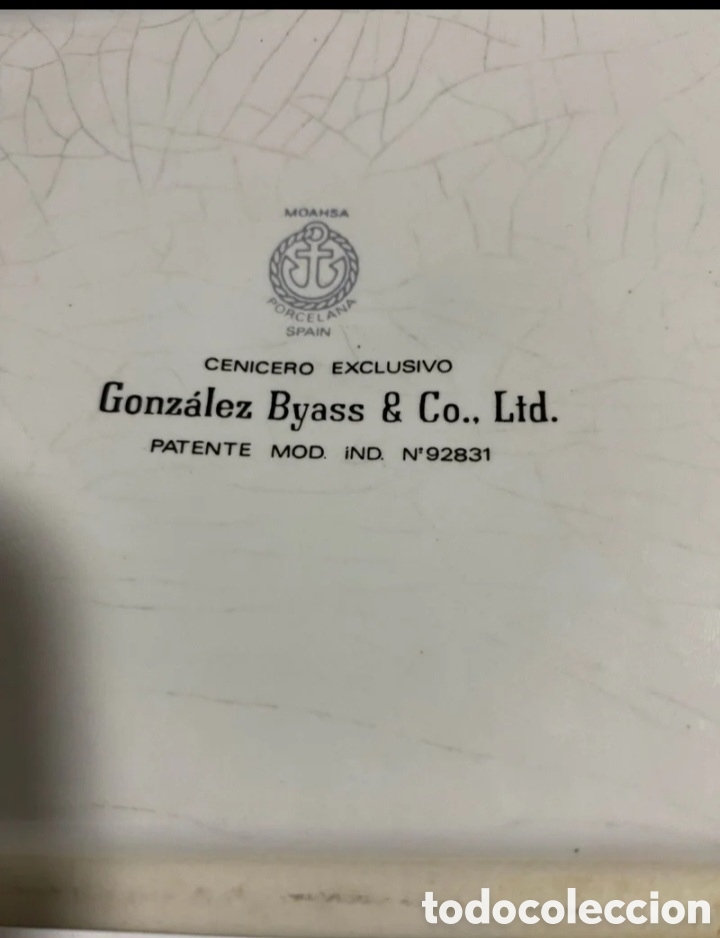 Coleccionismo: Cenicero Gonz&aacute;lez byas - Foto 7
