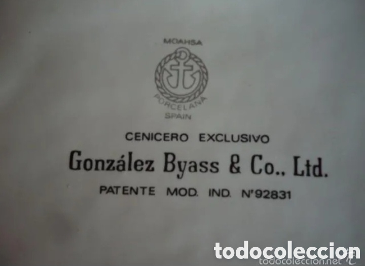 Coleccionismo: Cenicero Gonz&aacute;lez byas - Foto 8
