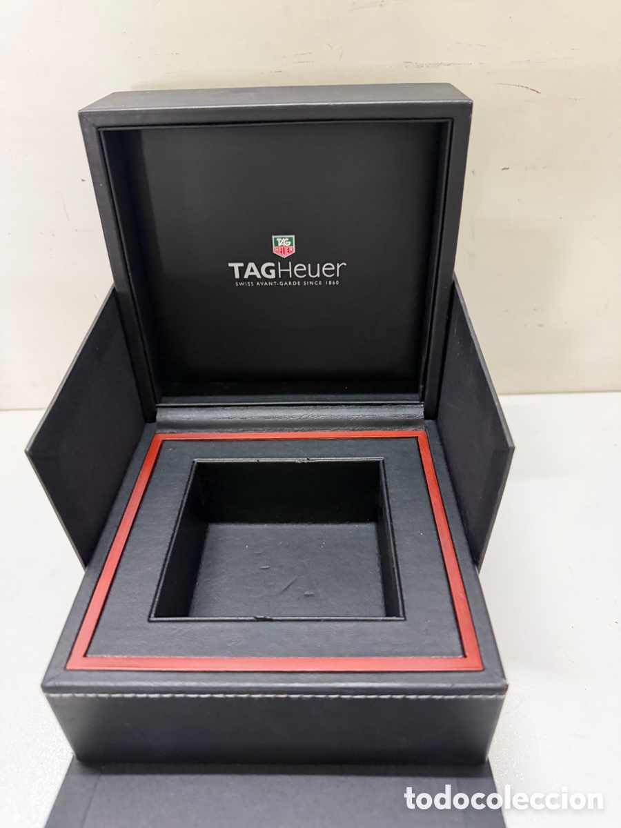 Coleccionismo: CAJA VAC&Iacute;A RELOJ TAG HEUER - Foto 4