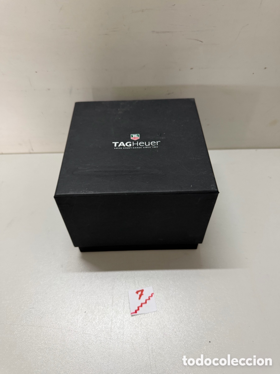 Coleccionismo: CAJA VAC&Iacute;A RELOJ TAG HEUER - Foto 1