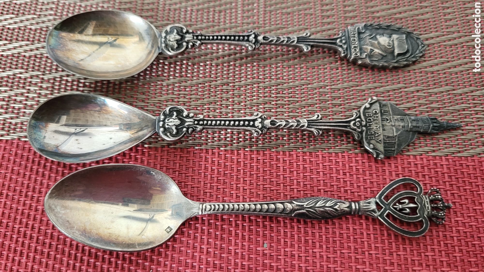 Coleccionismo: Antiguas chucharitas colecci&oacute;n